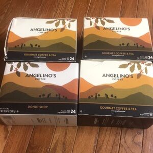 🌸NEW🌸 Angelino’s Coffee 4 boxes (24 single serve cups in each)